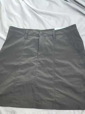 Patagonia Women's Pewter/Gray Skort with Logo Patch